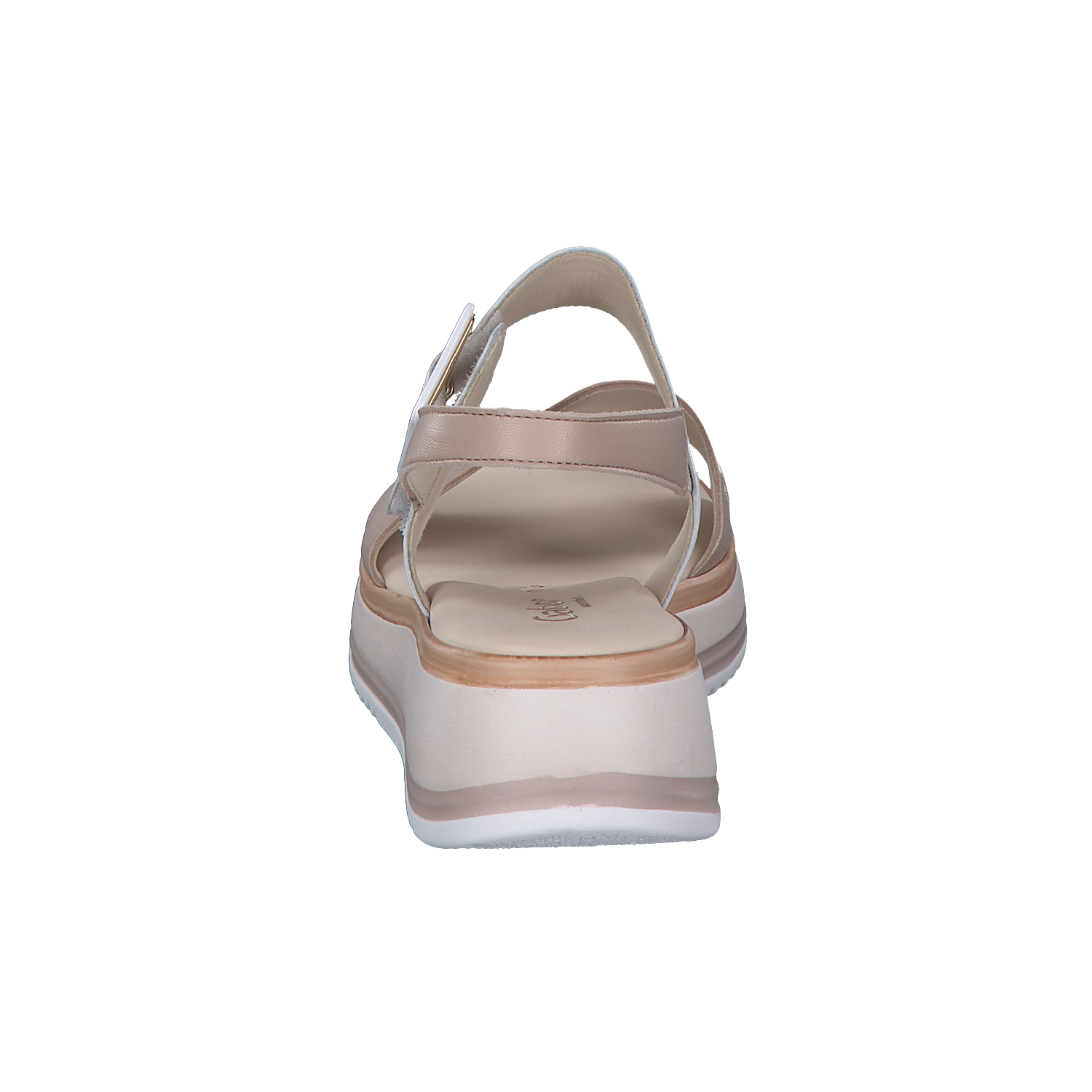 Gabor Comfort 42.744, Keilsandaletten, Damen, Beige