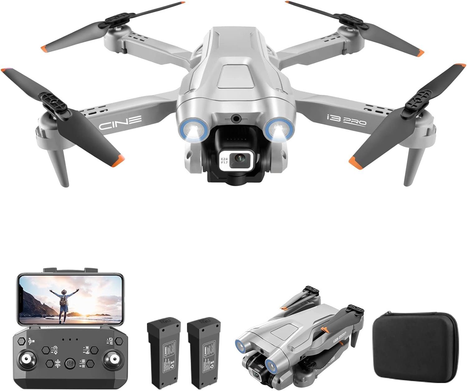 Mingfuxin Drohne (1280 x 720, Kamera RC Quadcopter WIFI FPV Live-Video Höhenhaltung Headless-Modus)