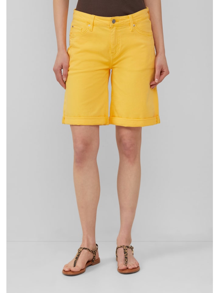 s.Oliver Jeans-Hose kurz in Gelb günstig kaufen