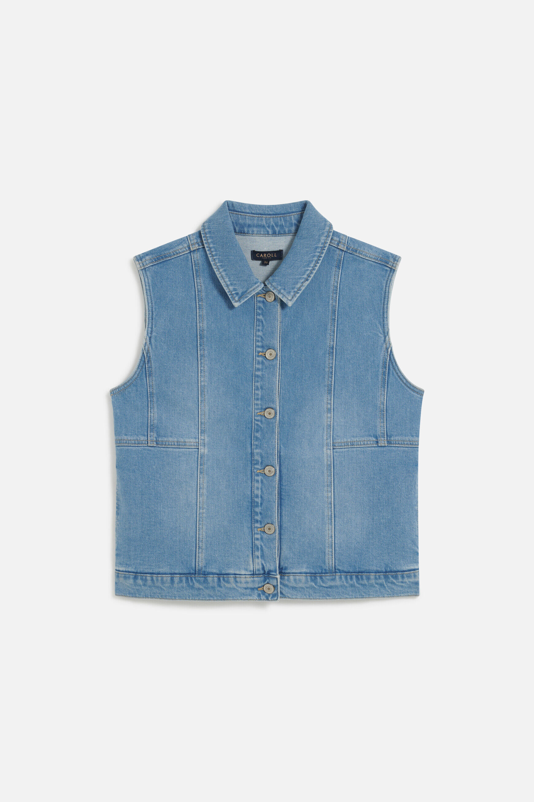Veste vmolly denim baby bleu femme