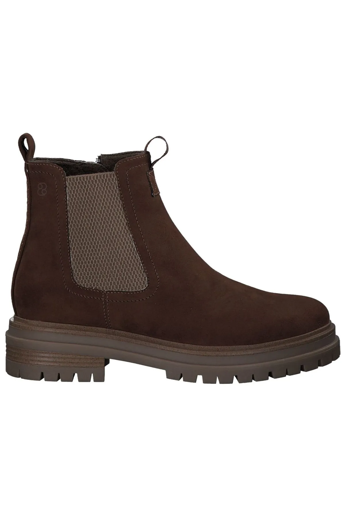 s.Oliver  Stiefelette - Braun - Blockabsatz