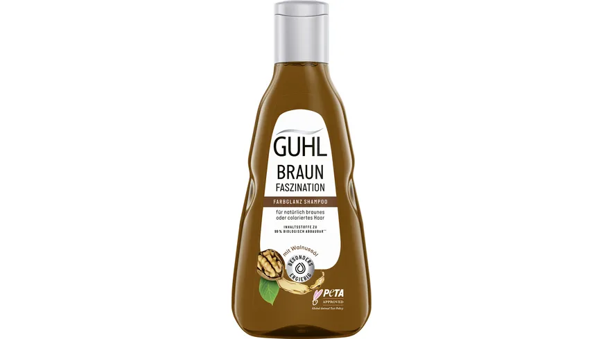 GUHL Braun Faszination Farbglanz Shampoo 250 ml