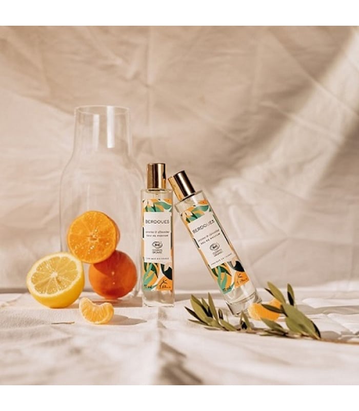 BERDOUES-VERVEINE & CLEMENTINE-Eau de Parfum Bio