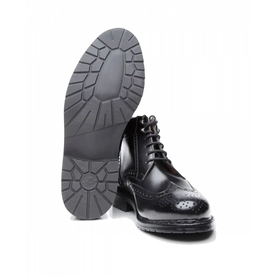 Heinrich Dinkelacker - Businessschuhe Derby JANOSCH K FULL-BROGUE AC Antikcalf - schwarz