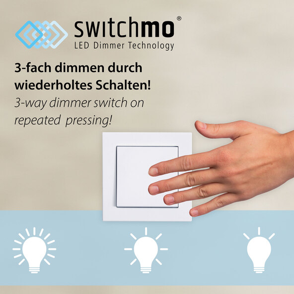 LED-Deckenleuchte Domino, rund, 45 x 39,5 cm