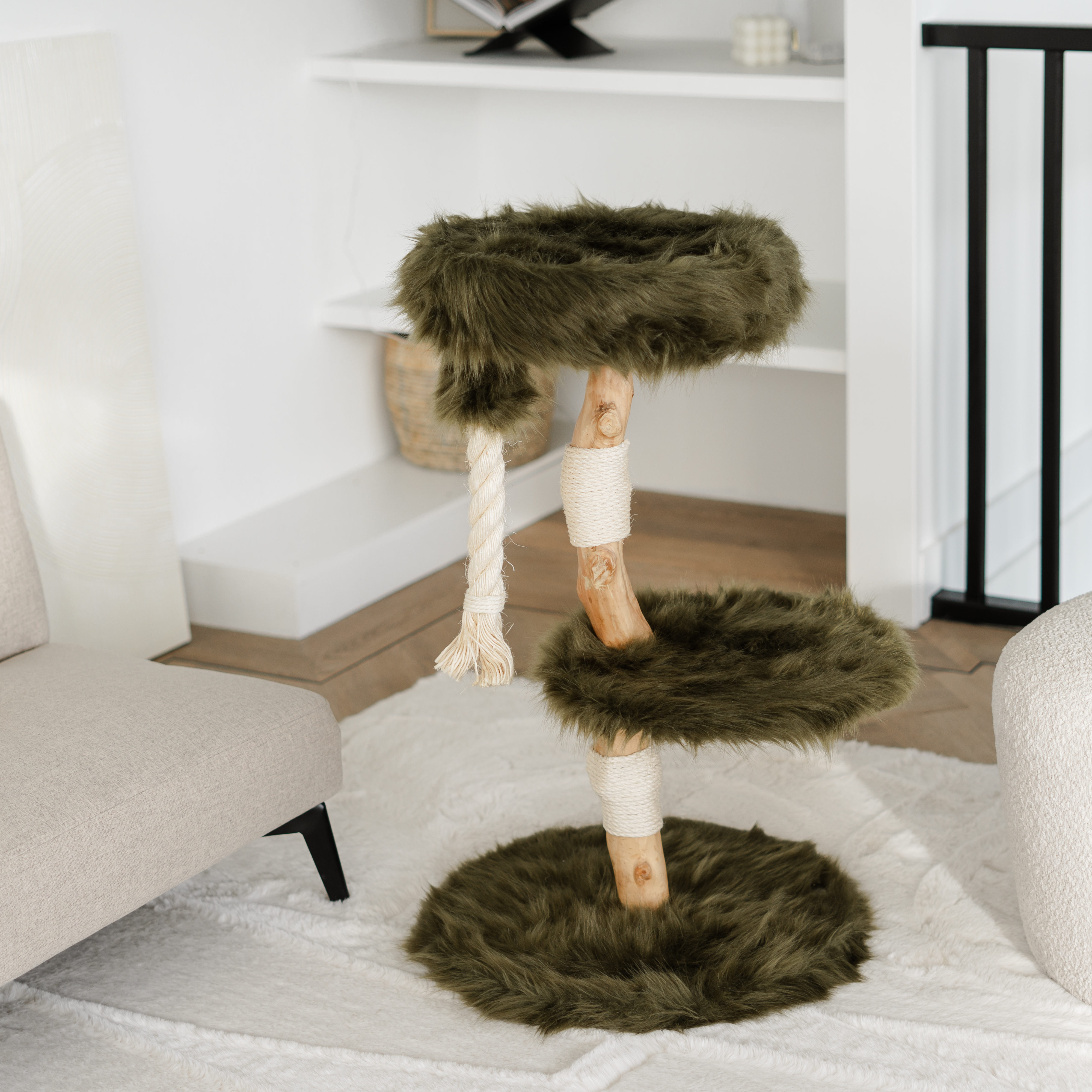 RHR Quality Kratzbäume RHR Quality Kratzbaum Furry Bengal grün
