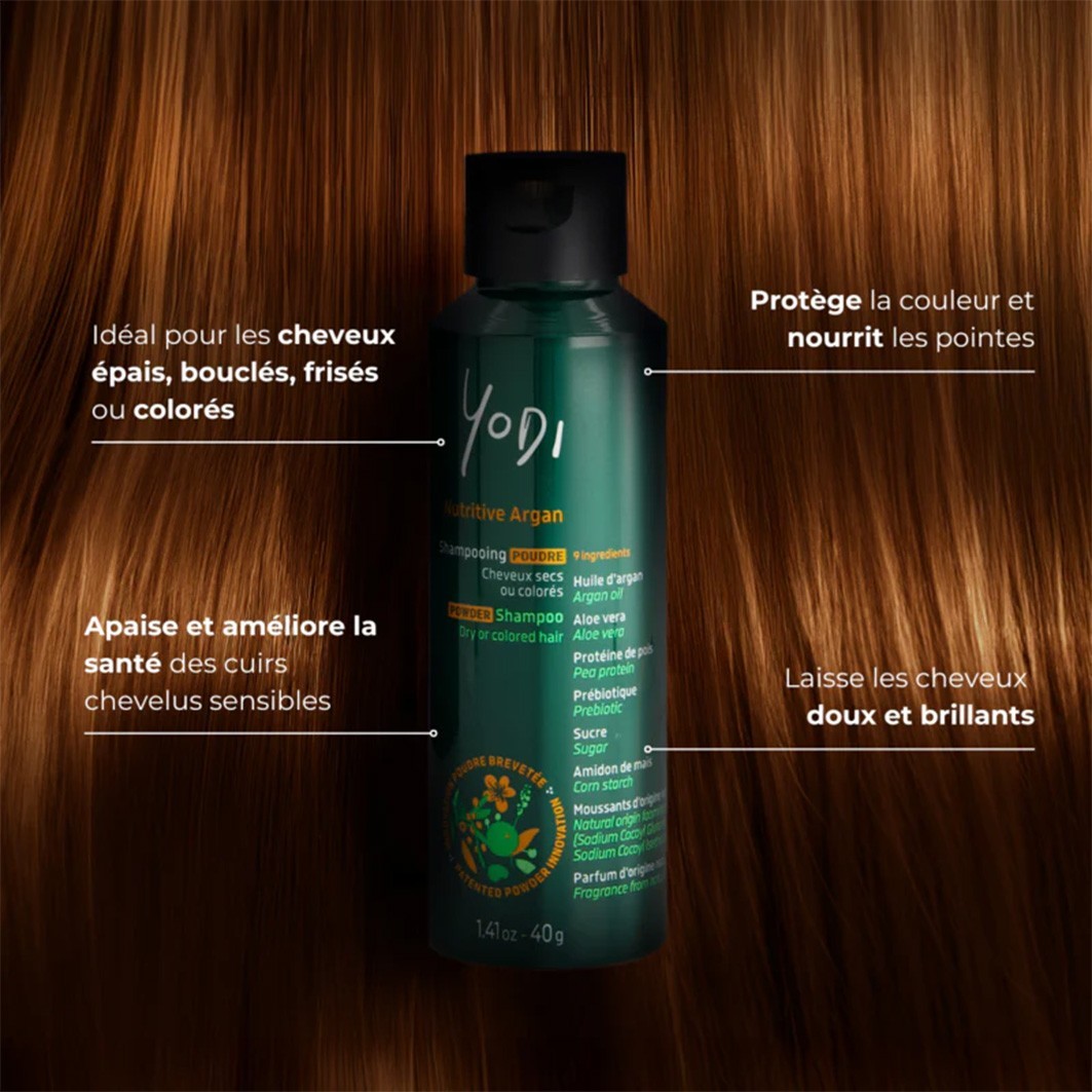 Yodi Nutritive Argan Prebiotic Pulver Shampoo