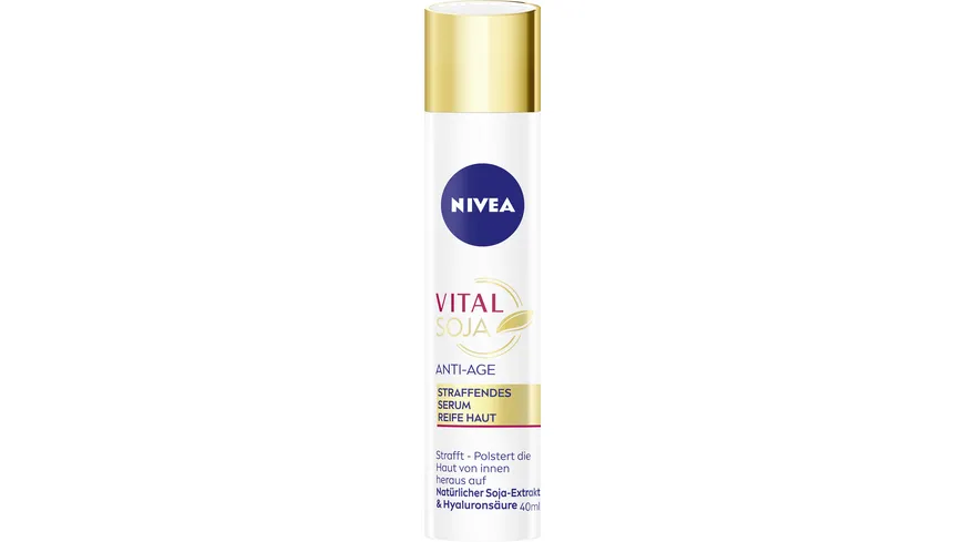 NIVEA VITAL Soja Anti-Age Straffendes Serum für Reife Haut 40 ml