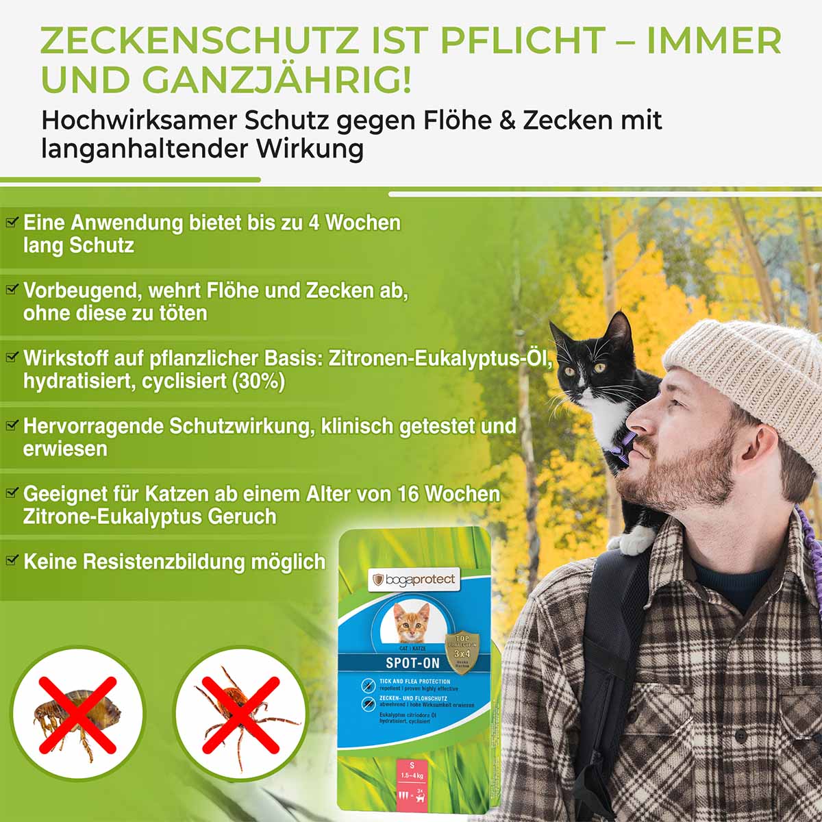 bogaprotect Spot-On Katze günstig kaufen