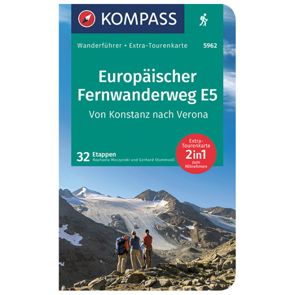 Kompass - Europäischer Fernwanderweg E5 - Wanderführer