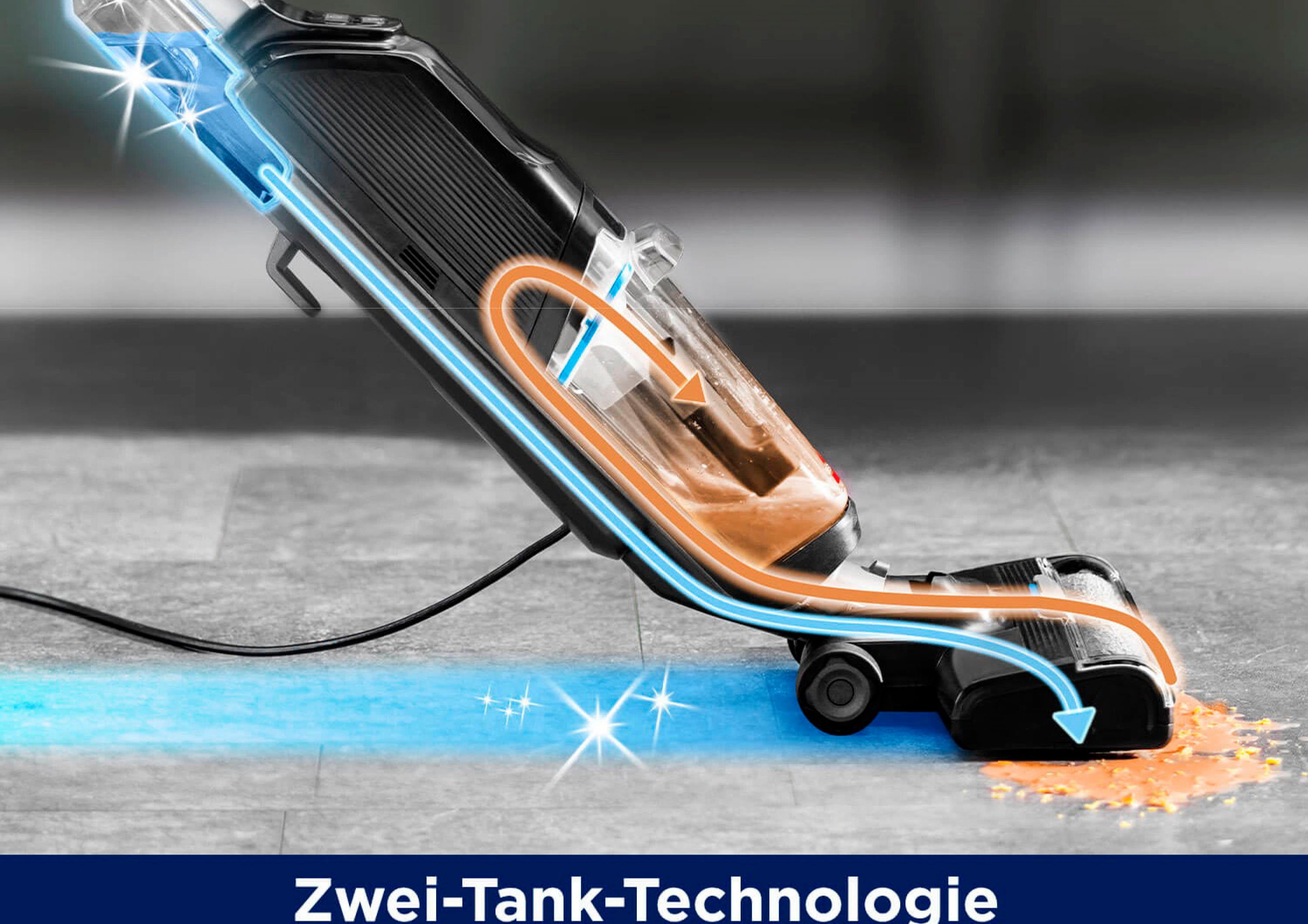 Bissell Nass-Trocken-Sauger Crosswave HF2 Select 3847N, 420 W, beutellos