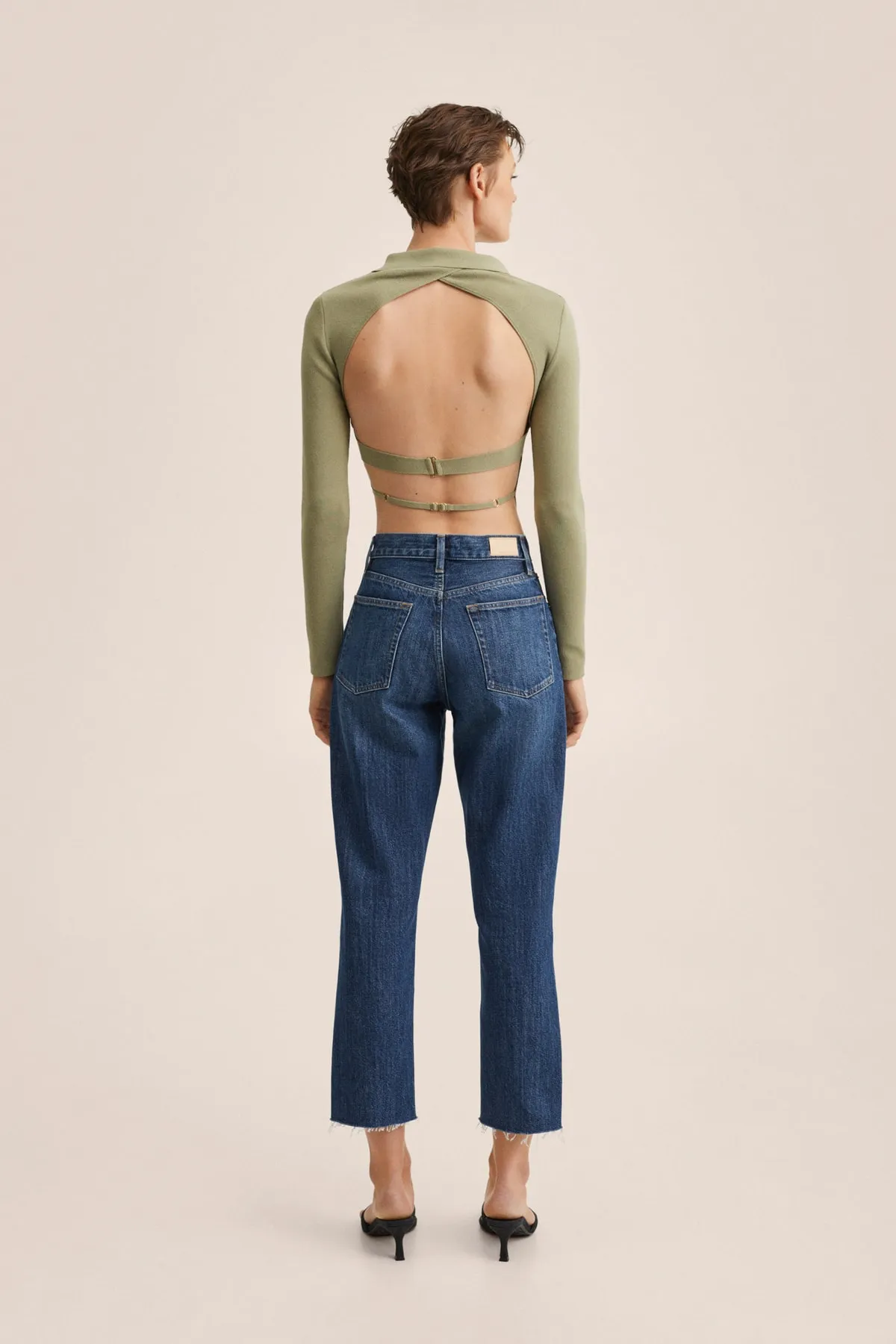 MANGO  27000761 Damen/Mädchen Dunkelblau