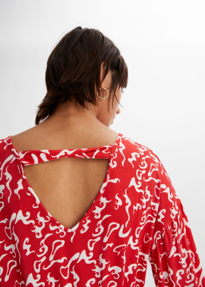 Maxikleid mit Cut-Out