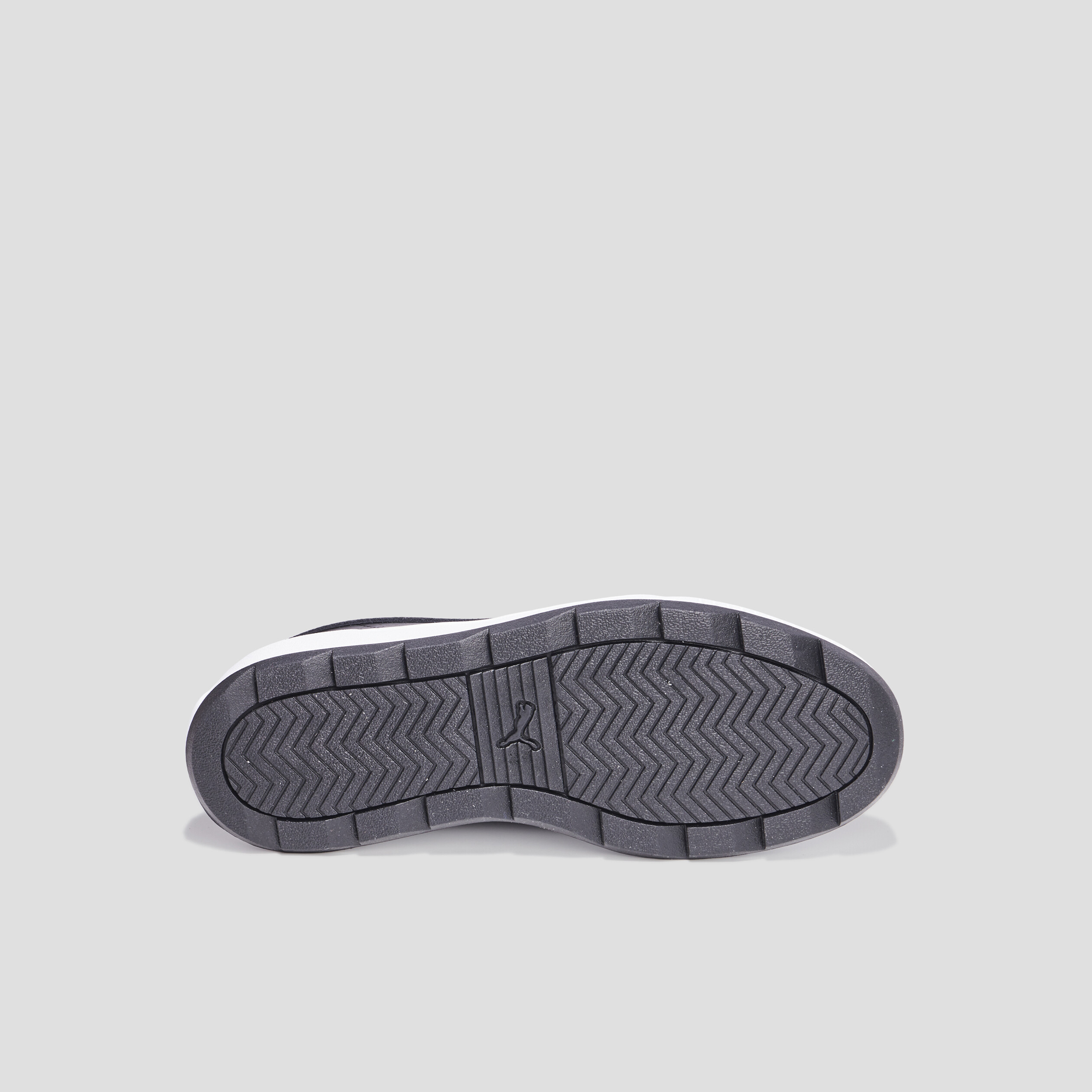 Tennis à plateformes en cuir Puma Karmen noir femme | La Halle