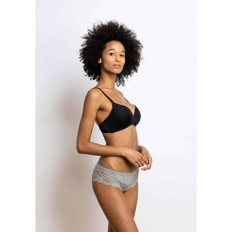Snocks Hipster mit Spitze aus Bio-Baumwolle Unterhose Damen