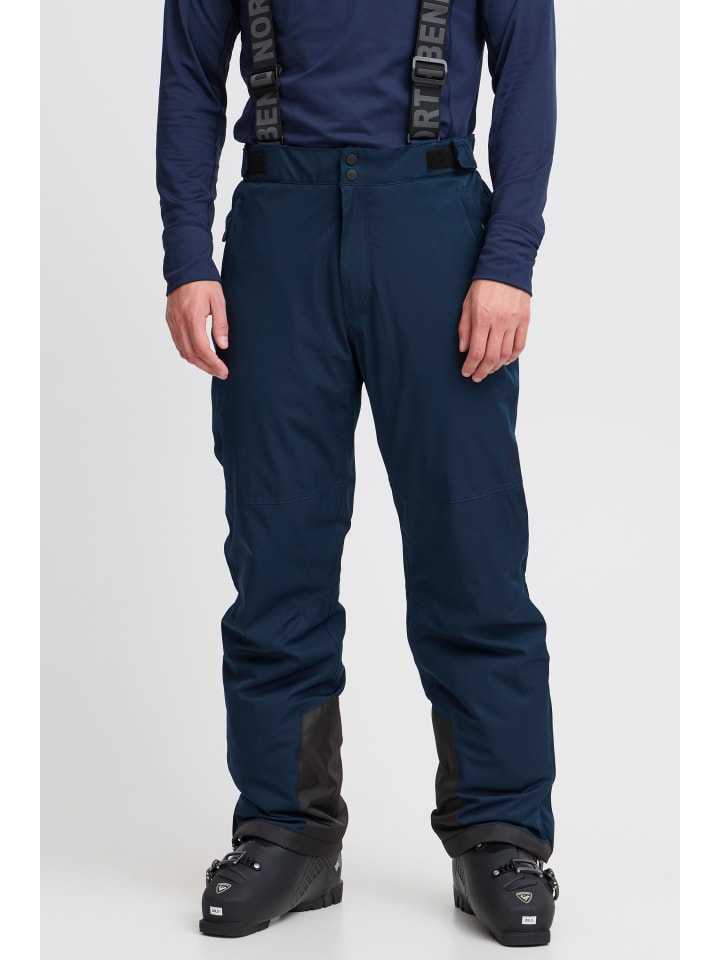 North Bend Skihose NBGilles M 173207MMM W-PRO 15.000 mit wasserdichter Beschichtung Skihose mit Träger in Blau günstig kaufen