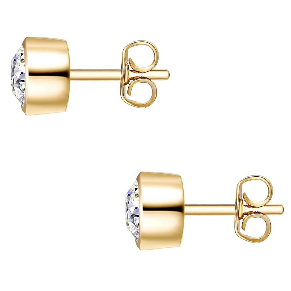 Rafaela Donata Ensemble de cristaux Swarovski Argent sterling Orné de cristaux Swarovski en Or j Boucles d'oreilles