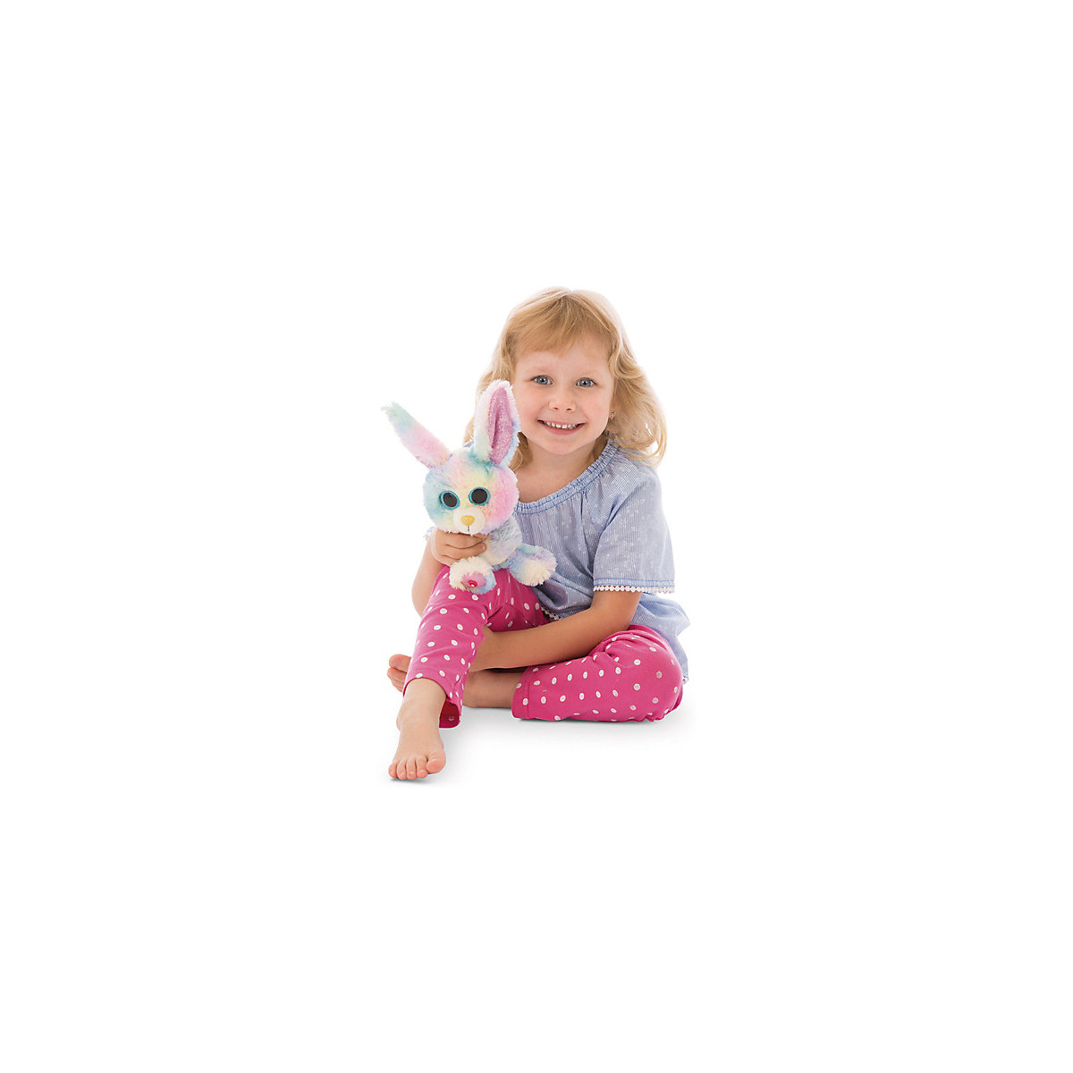 Glubschis Kuscheltier Hase Rainbow Candy 15cm (45561)