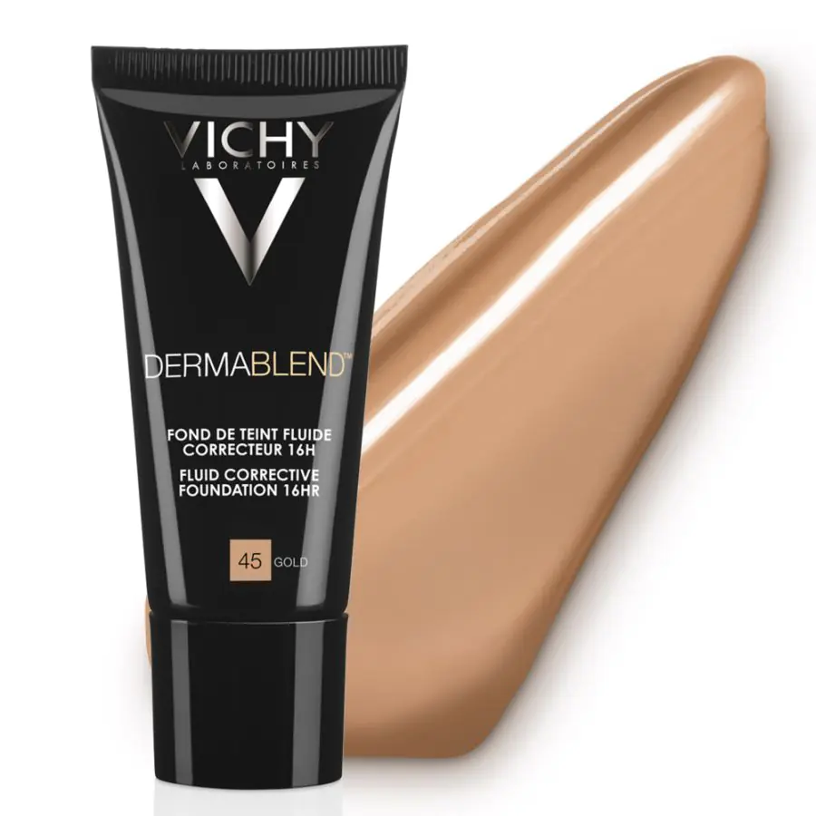 Vichy Dermablend Korrigerende Fluid SPF 28, 45 Guld