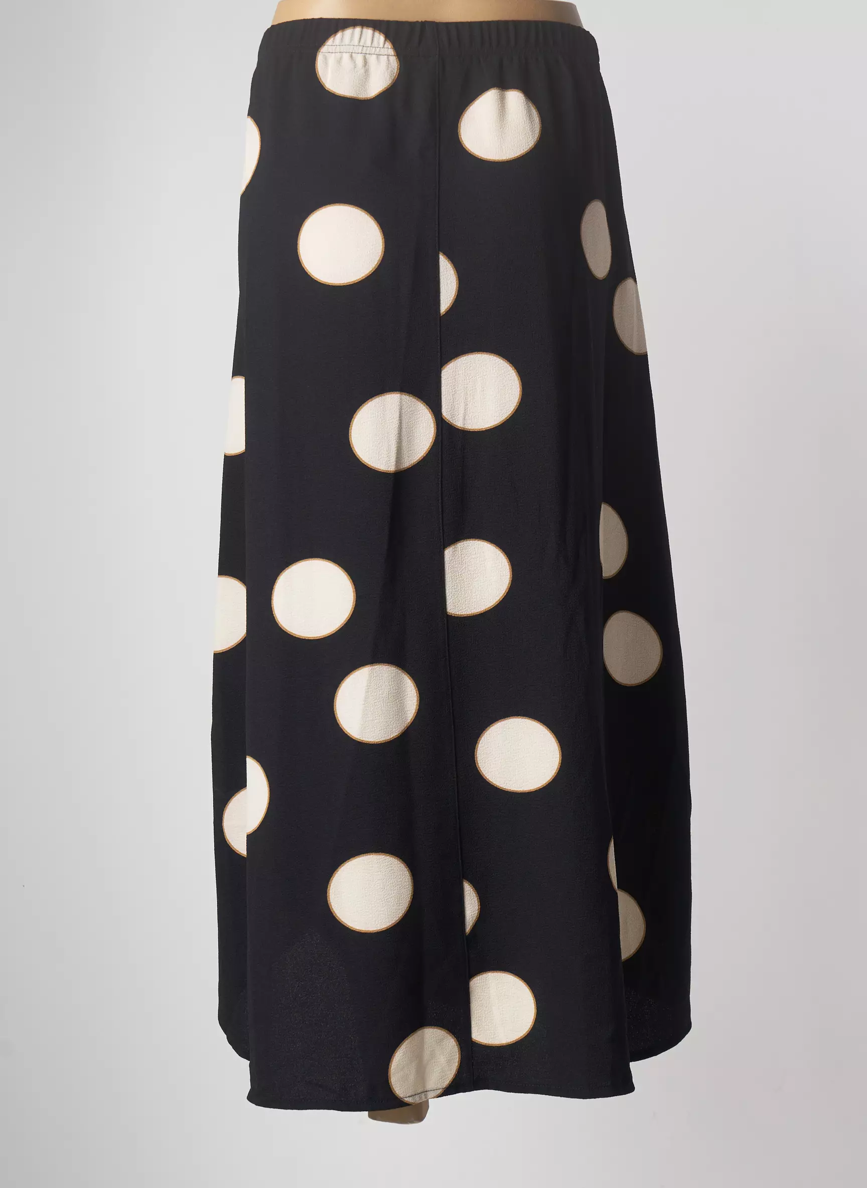 Ozee Jupes Mi Longues Femme couleur noir