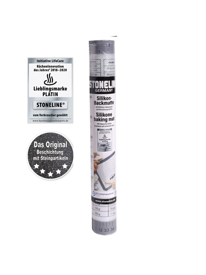 Stoneline Silikon Backmatte 42x29,5 cm in Transparent günstig kaufen onesize