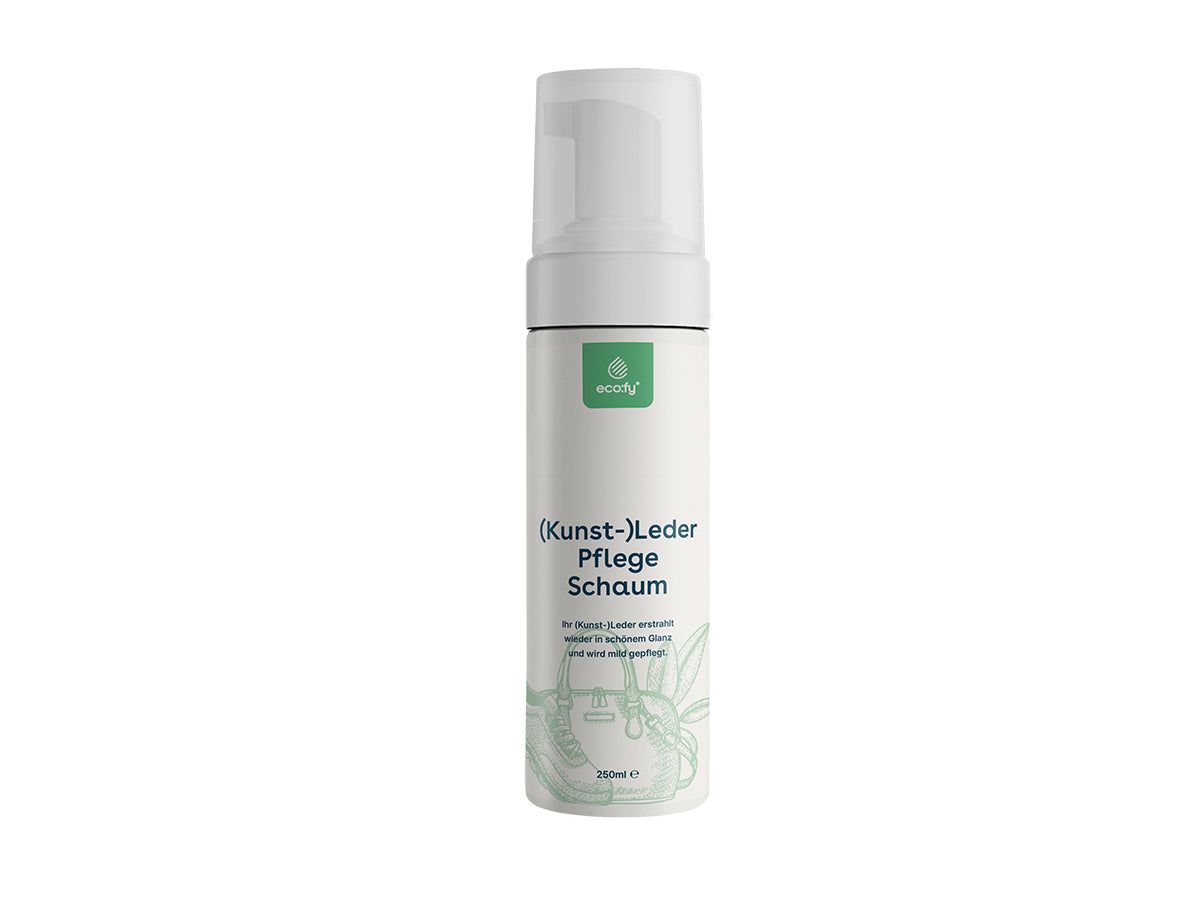 eco:fy 250 ml (Kunst-)Leder Pflegeschaum