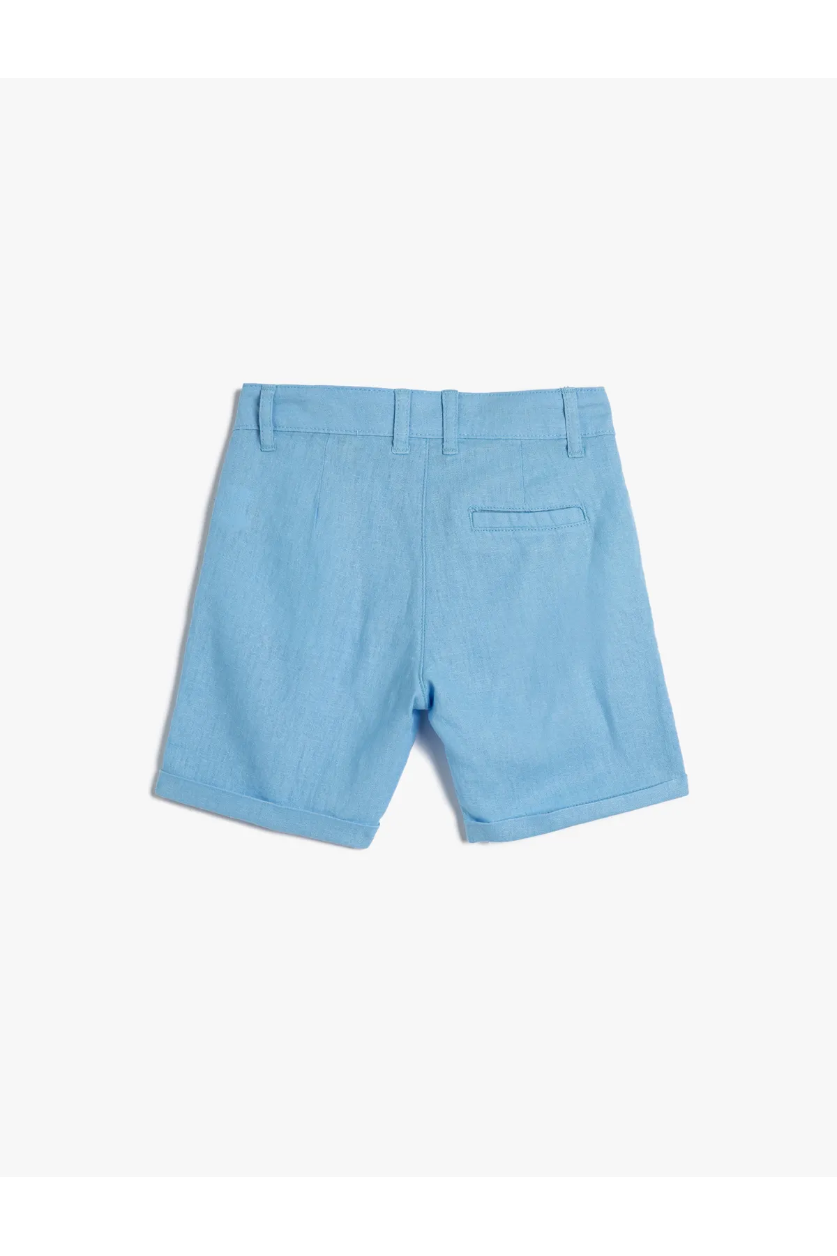 Koton  Leinenshorts mit Knöpfen und Taschen