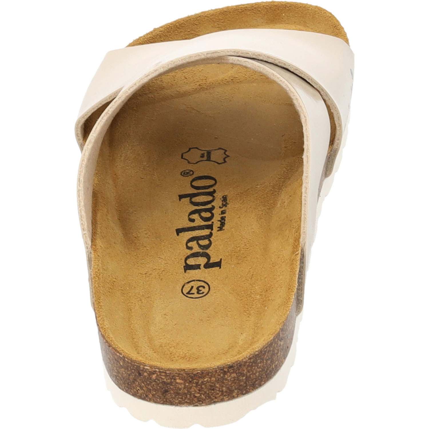Palado Rianel, Pantoletten, Damen, Beige Lack