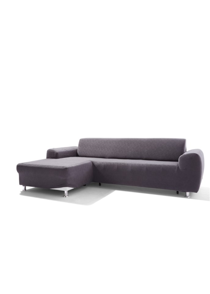Ecksofa-Husse mit Hoch-Tief Effekt