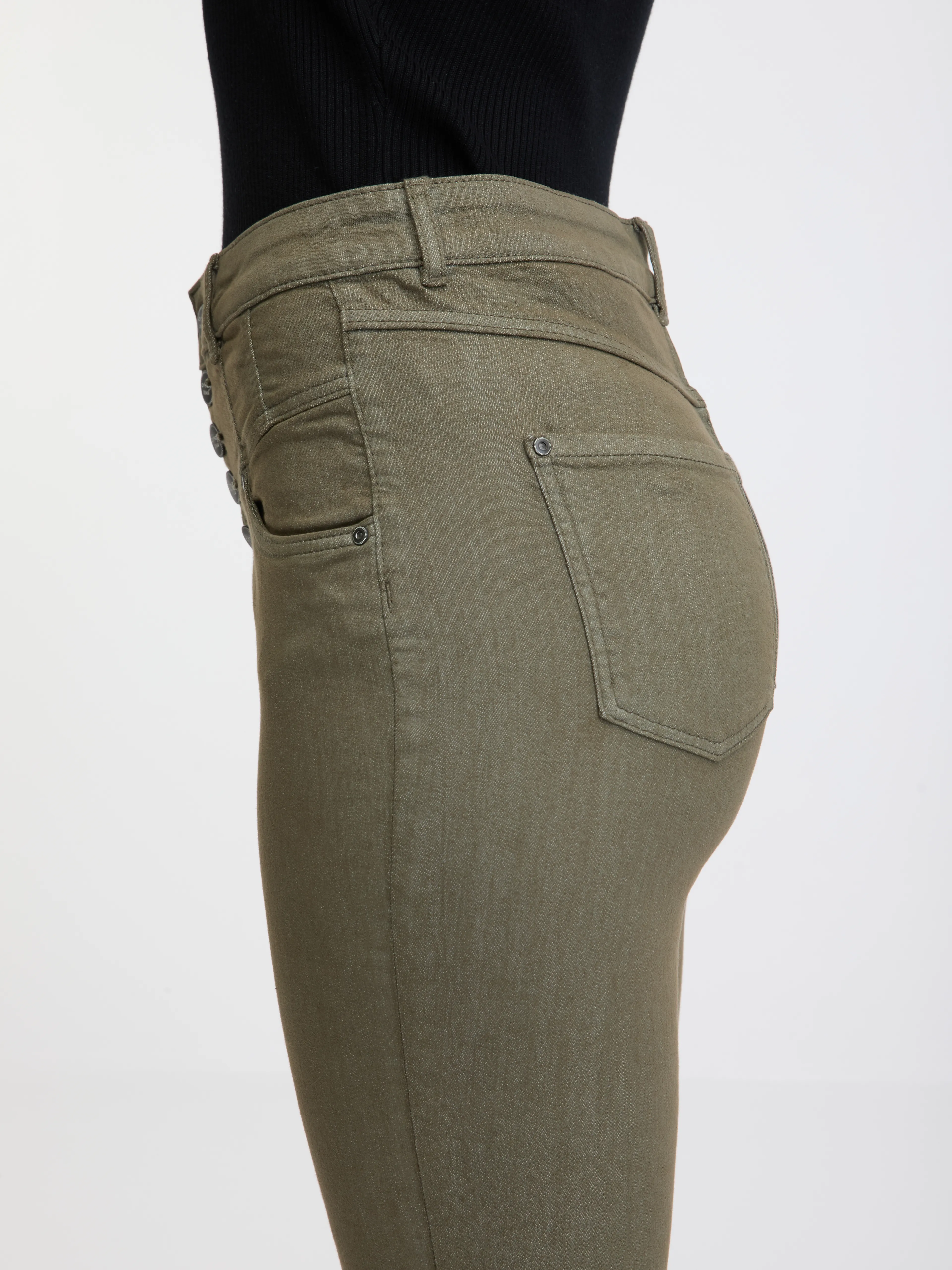 Khaki Damen Skinny Fit Jeans ORSAY