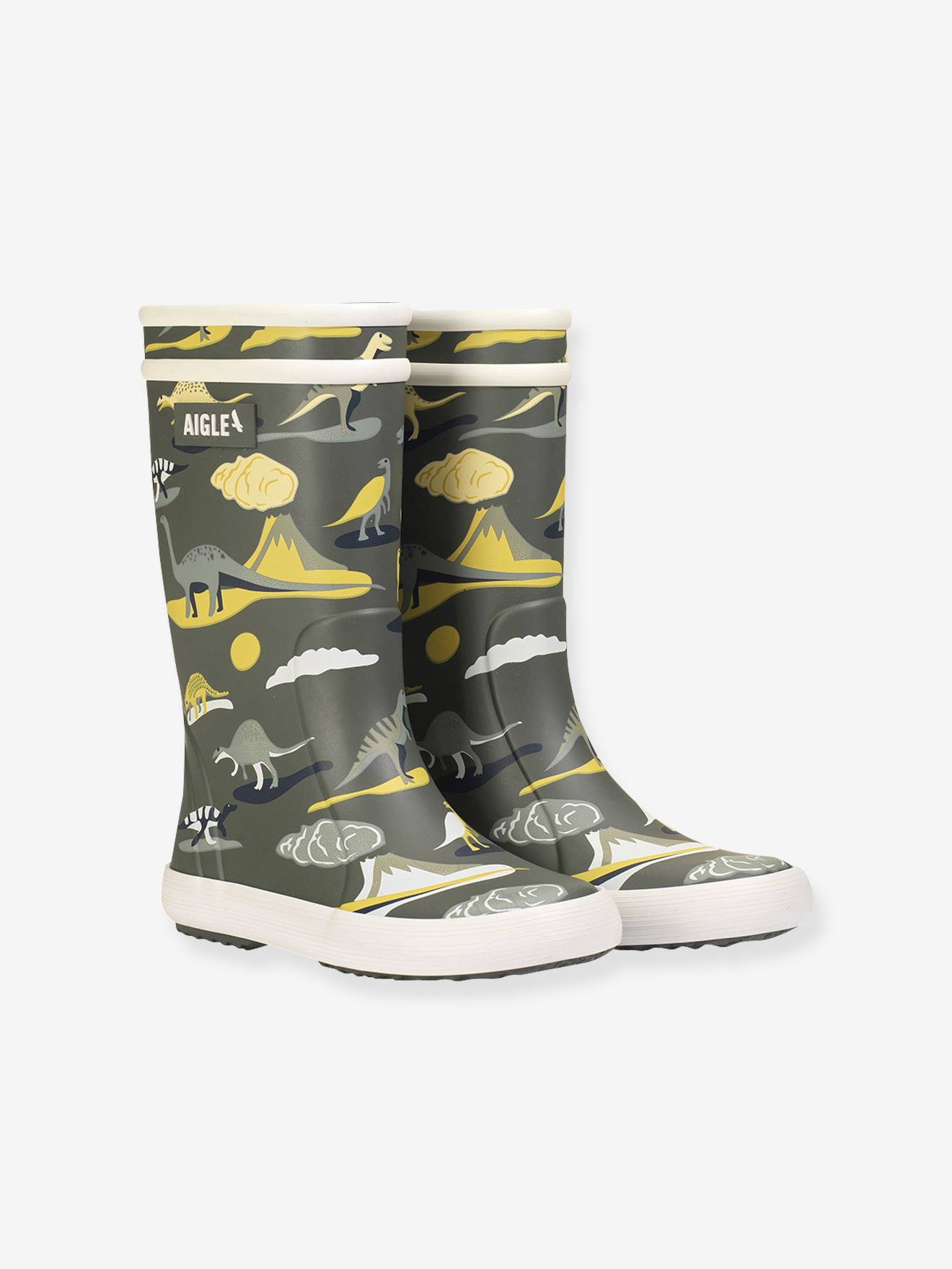 Bottes de pluie enfant Lolly Pop Play AIGLE® encre
