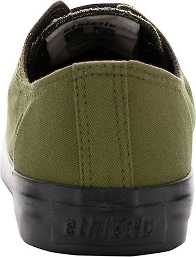 ethletic Canvas Sneaker Black Cap Lo Cut