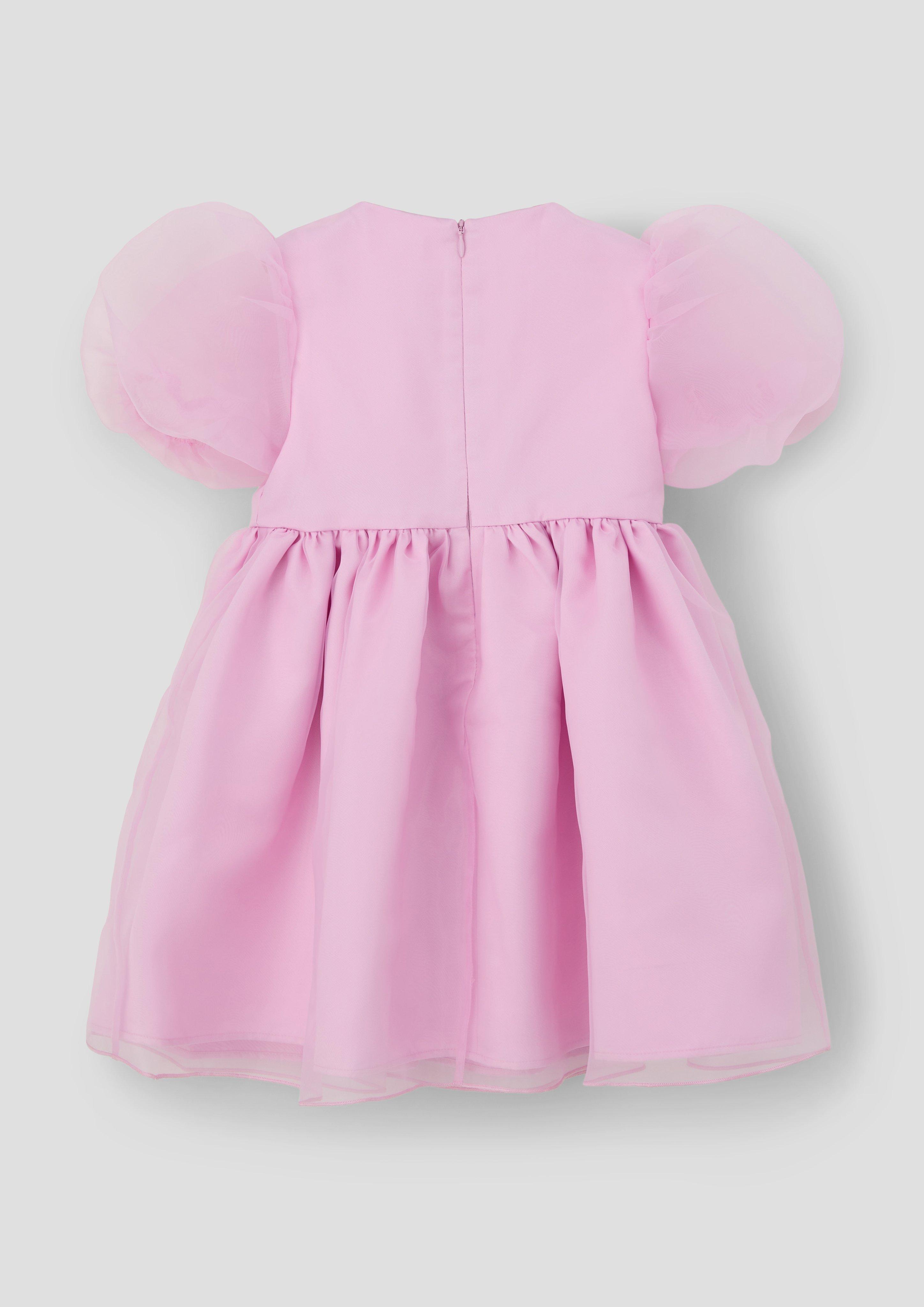 Kleid mit Satinrock  2140577-4073