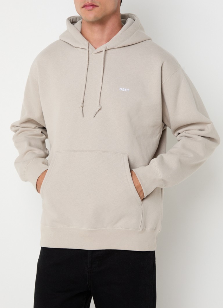 Obey Established Works hoodie with logo