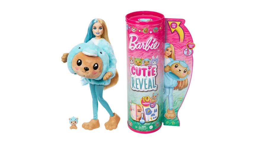 Barbie Cutie Reveal Barbie Costume Cuties Series - Teddy Dolphin