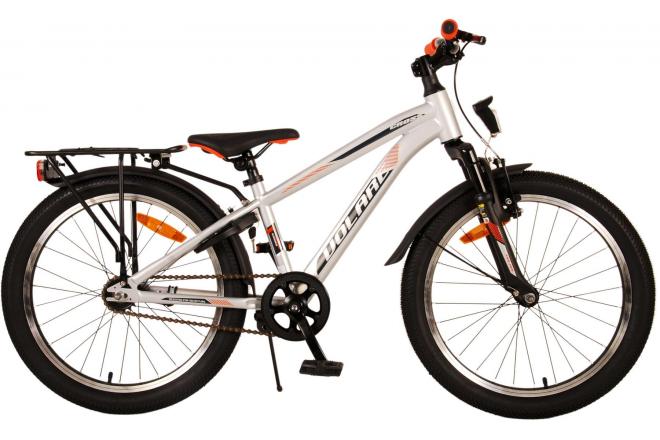 Volare Cross Kinderfahrrad - Jungen - 20 Zoll - Silber