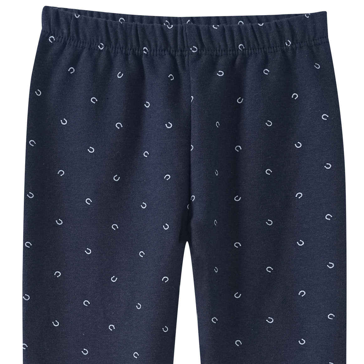 Mädchen Leggings mit Pferde-Applikation
