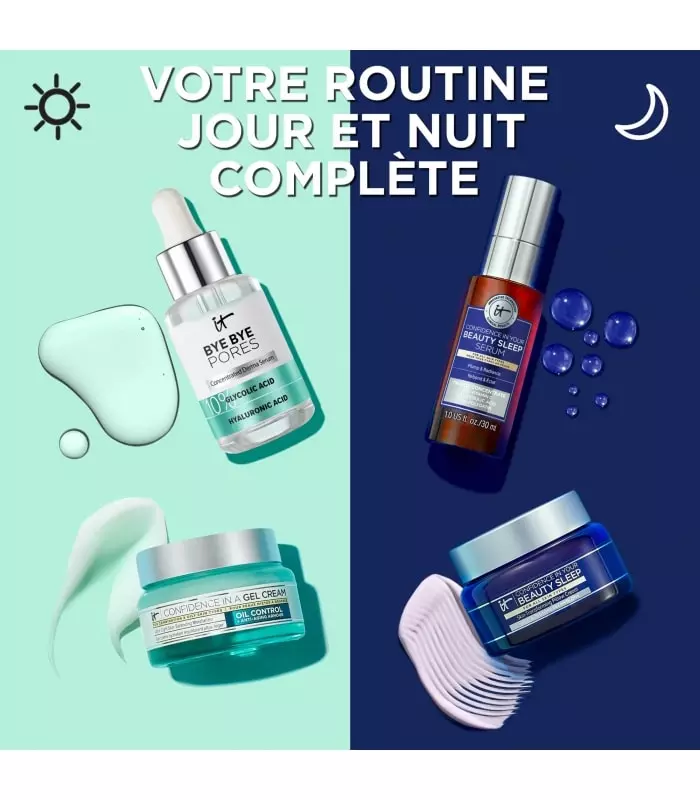 CONFIDENCE Gel-crème anti-âge pour  peaux mixtes à grasses
