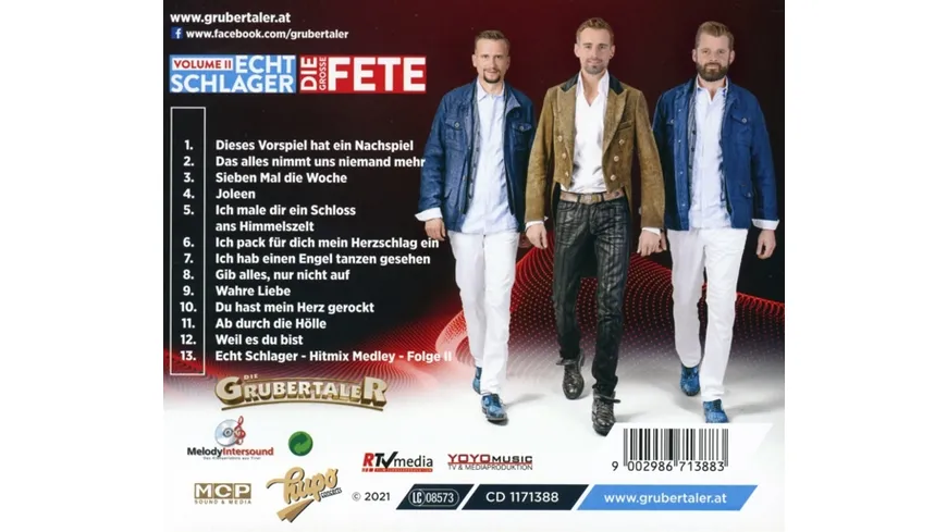 Echt Schlager,die große Fete-Vol.2