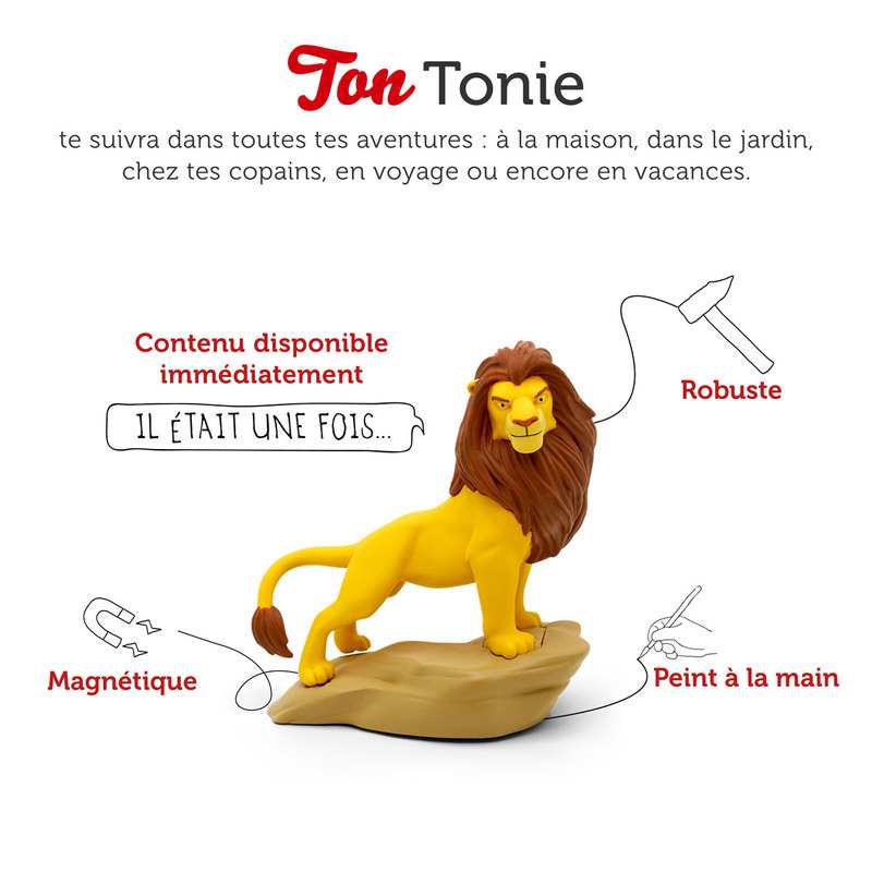 Figurine Tonie Le roi lion pour Toniebox Tonies