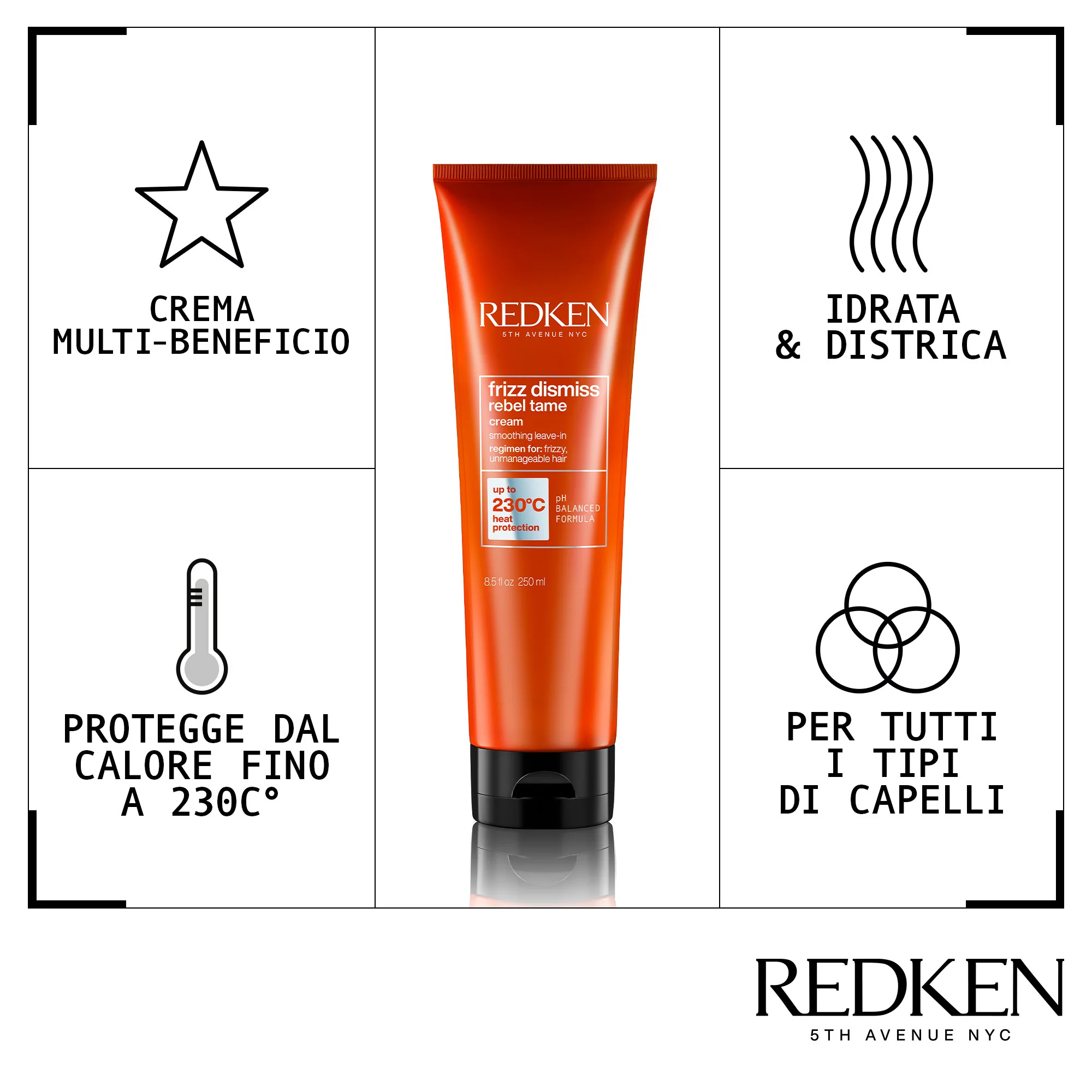 Frizz Dismiss Rebel Tame Cream - Hårcreme