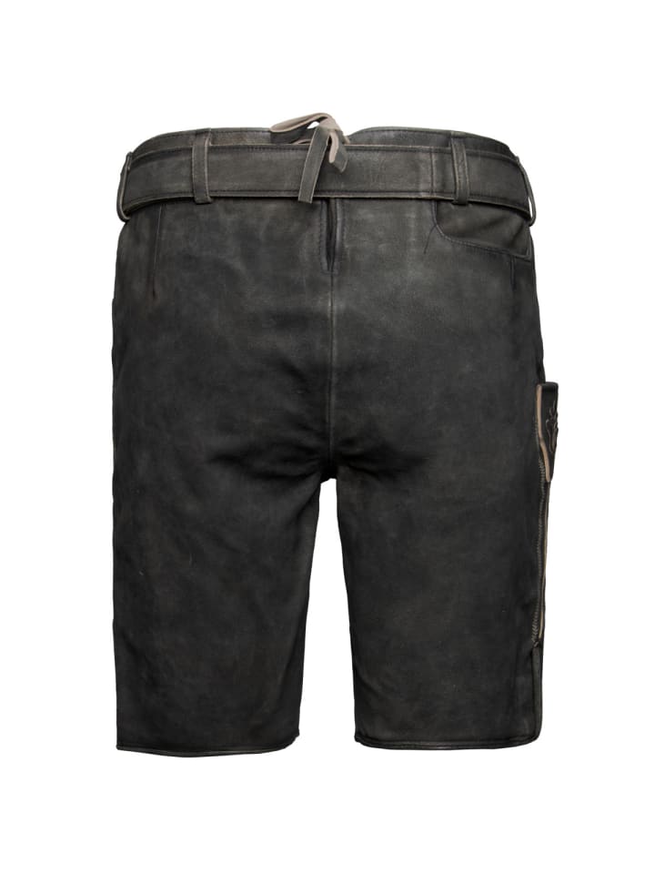 Stockerpoint Lederhose Corbi4 in dunkelgrau günstig kaufen