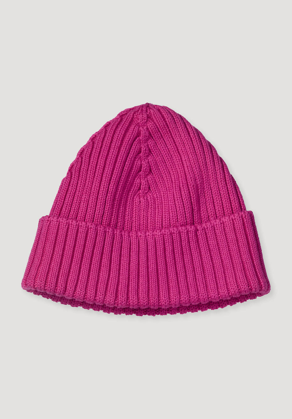 Strickmütze aus reiner Bio-Baumwolle