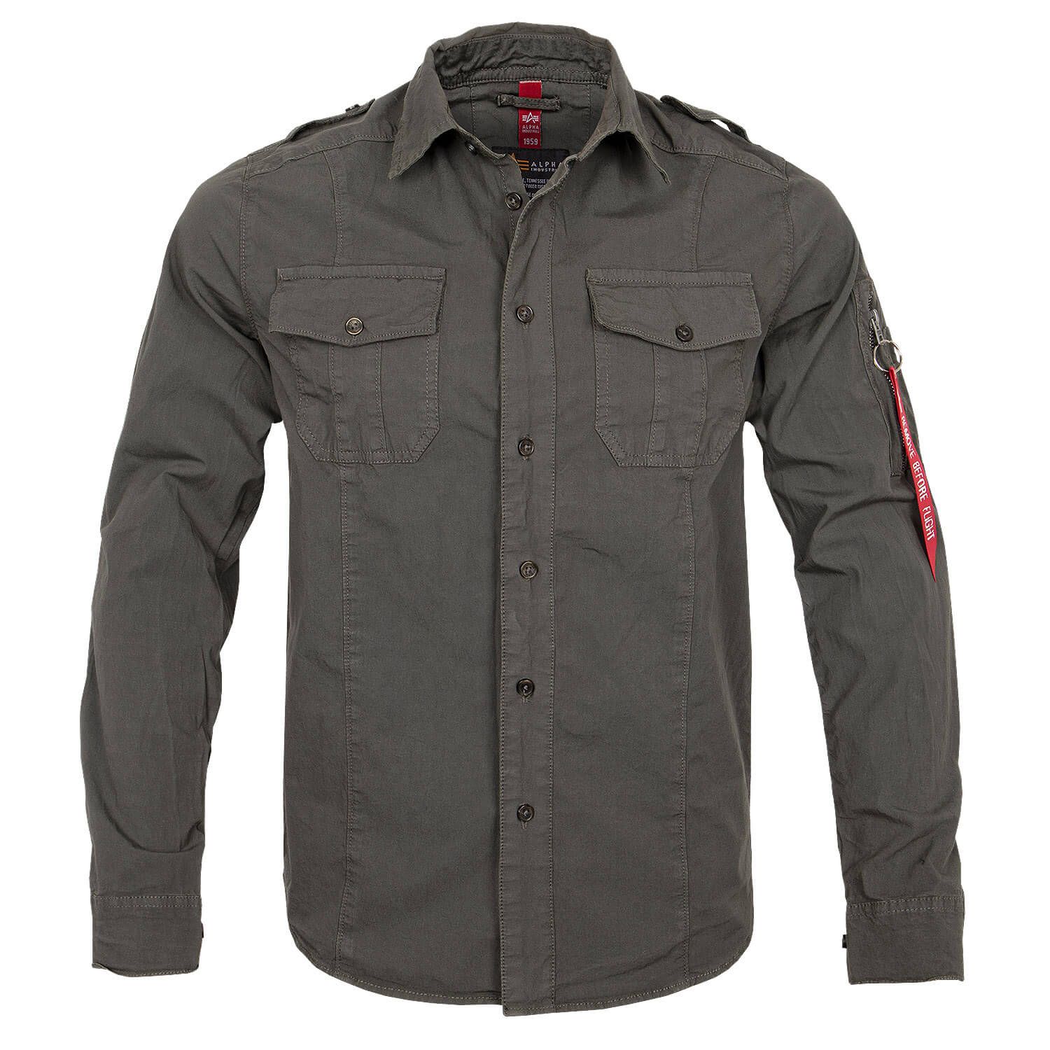 Basic Shirt Slim langarm