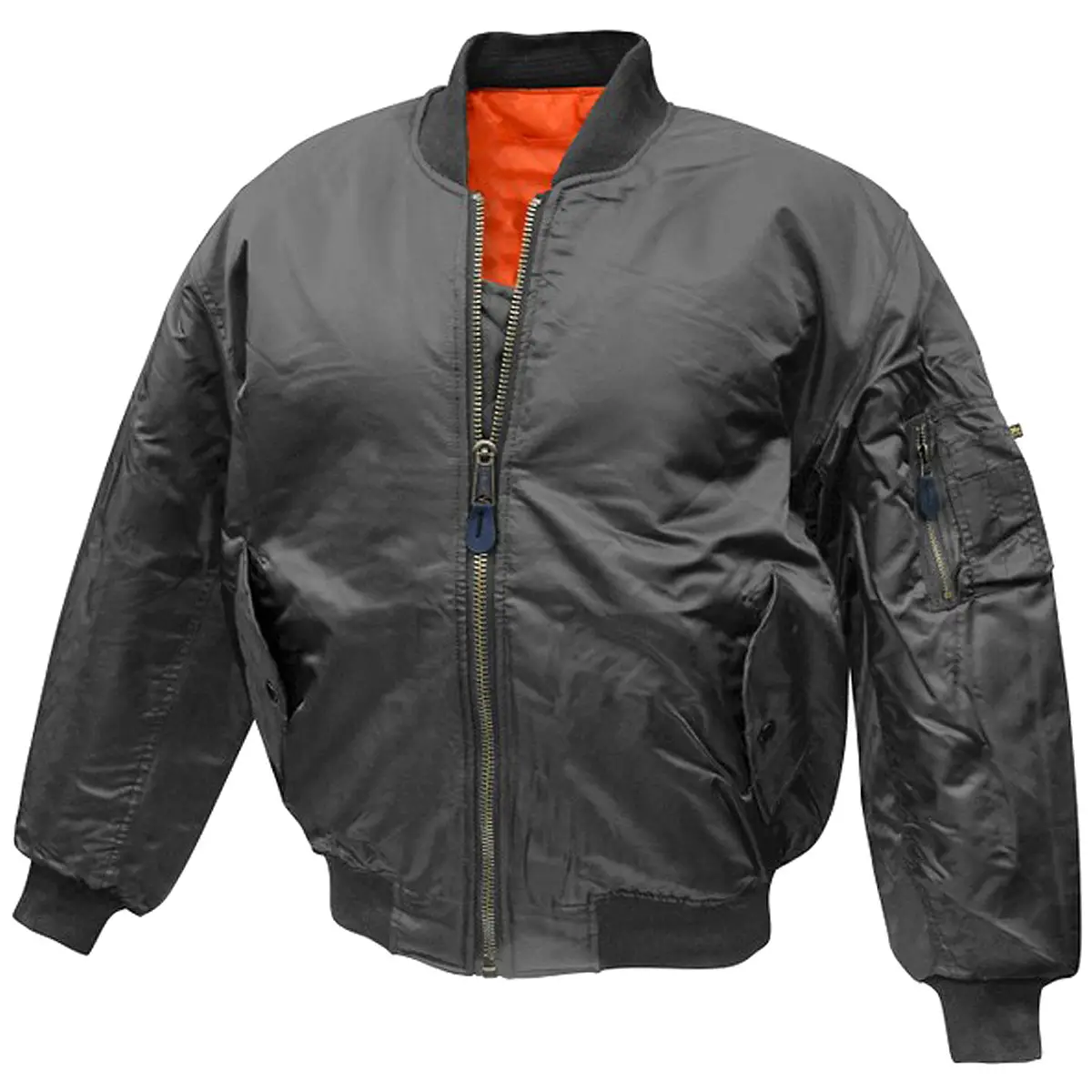 US Fliegerjacke MA1 anthrazit