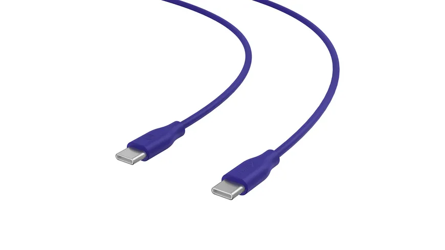 XLayer Colour Line Typ C auf Typ C Kabel 1 m Blue
