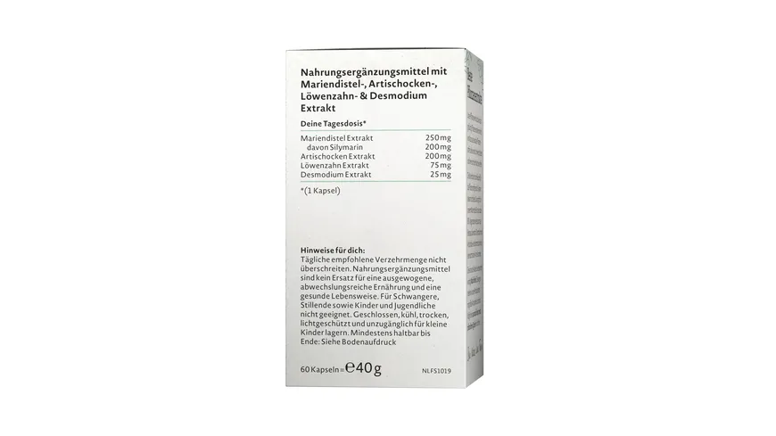 NATURE LOVE Mariendistel Komplex 40 g