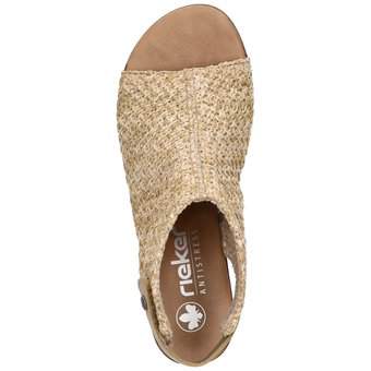 Rieker Schaftsandale in beige