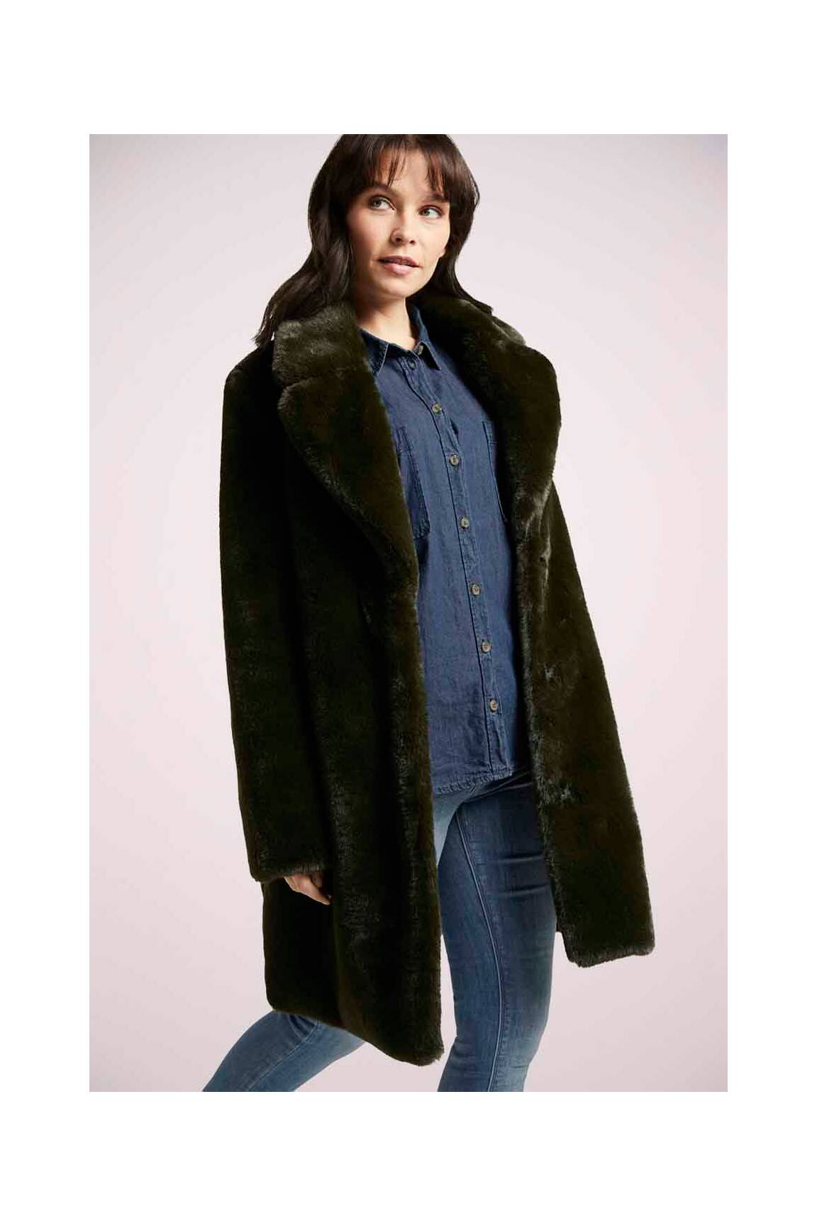 Tom Tailor Manteaux Longs Femme couleur vert
