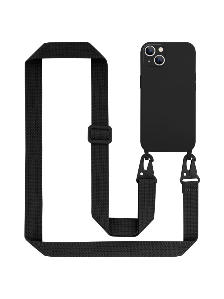 cadorabo Handykette für Apple iPhone 14 PLUS Hülle in LIQUID SCHWARZ günstig kaufen onesize